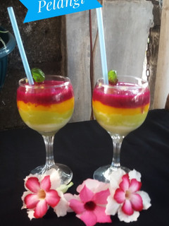 Foto resep Ice Juice pelangi