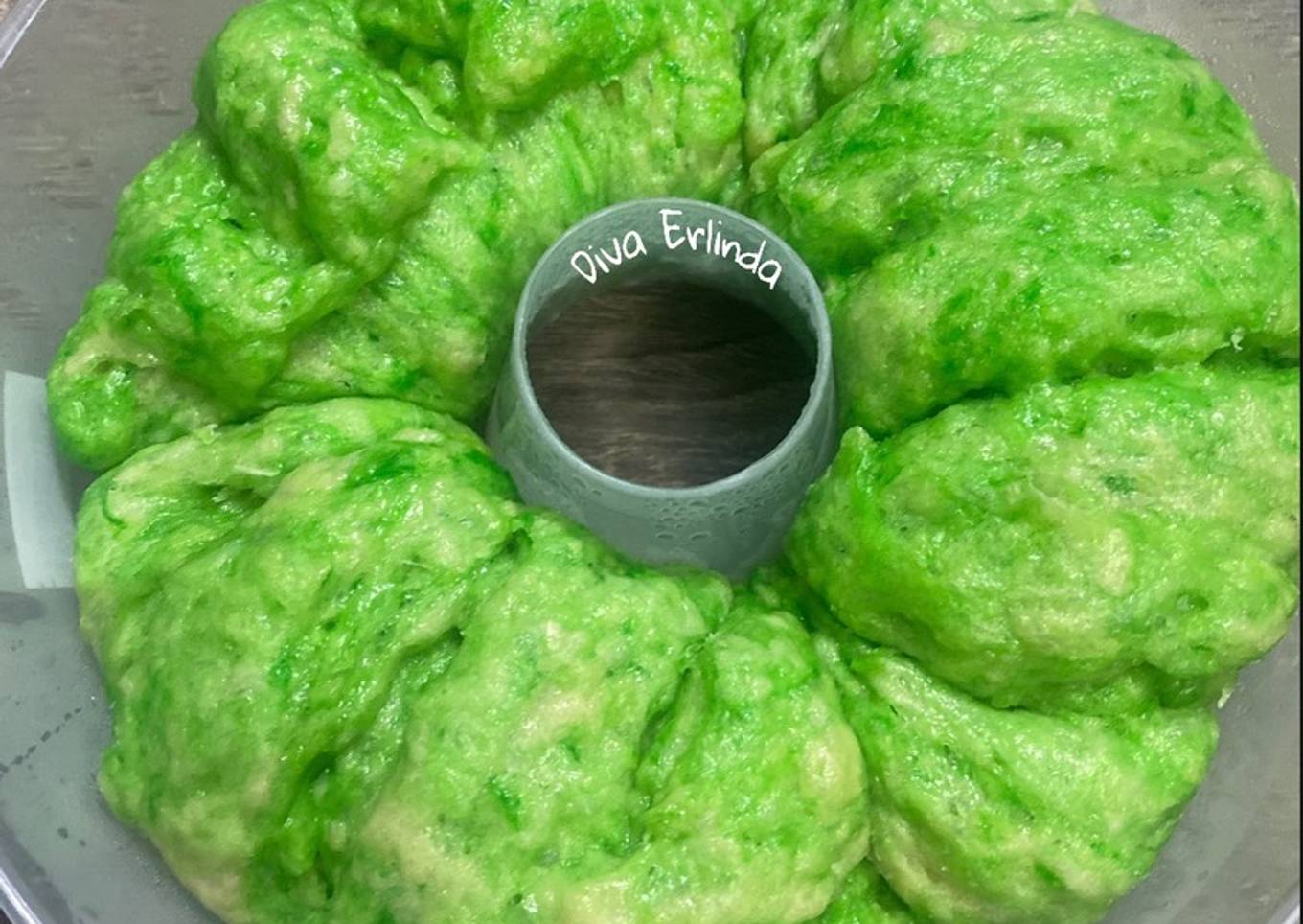 Bolu Pandan Kukus Mozarella