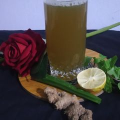 A picture of Aloe Vera MintLemon Juice.