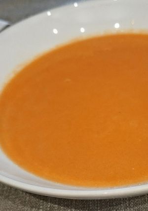 Foto principal de Gazpacho Andaluz suave (Sopa Fría de Tomate). Receta tradicional