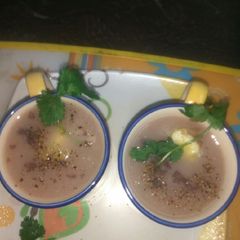 A picture of Bottle gourd soup.