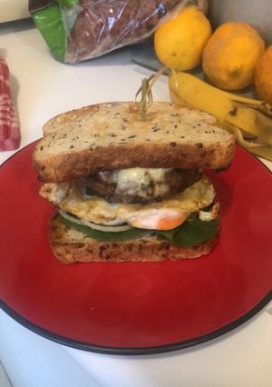 Foto resep Burger rumahan