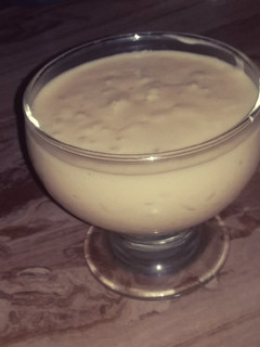 Una foto de Arroz con leche de dulce de leche