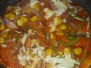 A picture of rava pizza