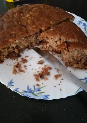 A picture of Fruit and nut cake.