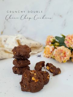 Foto resep Double Chocolate Chips Cookies