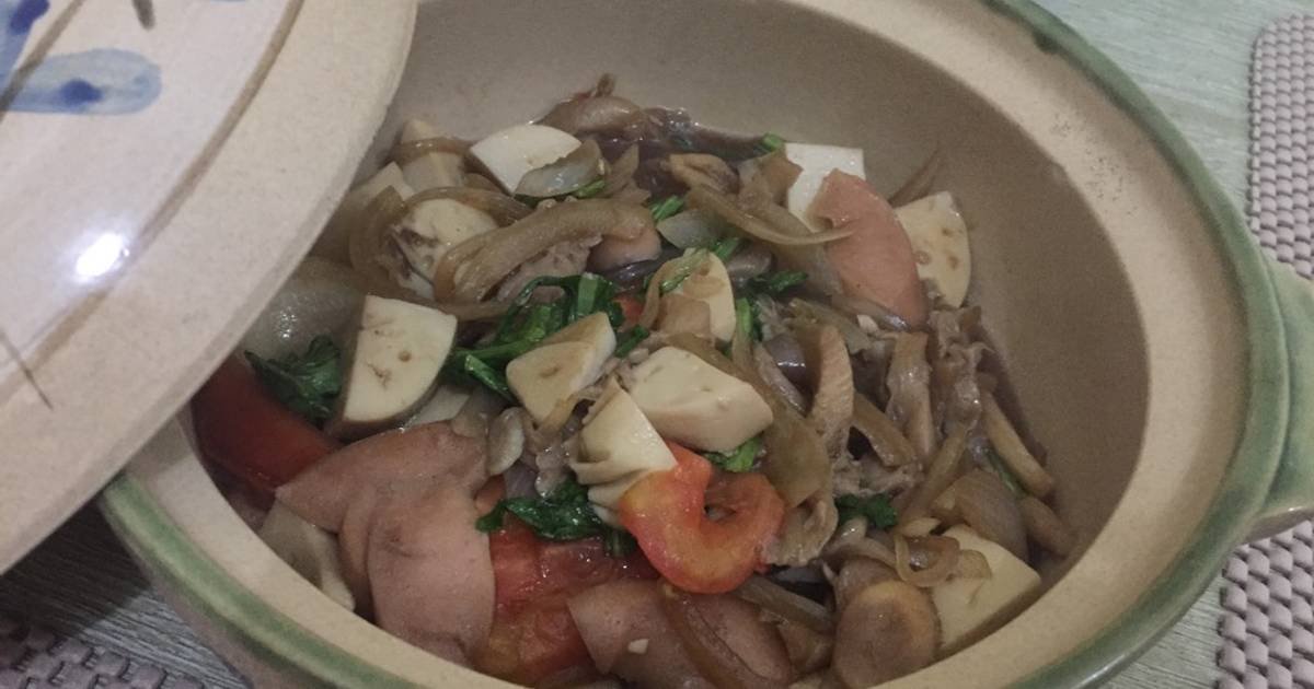 Resep Oseng JTTTS (jamur tiram,telur tahu,& sosis) Simple allert! oleh