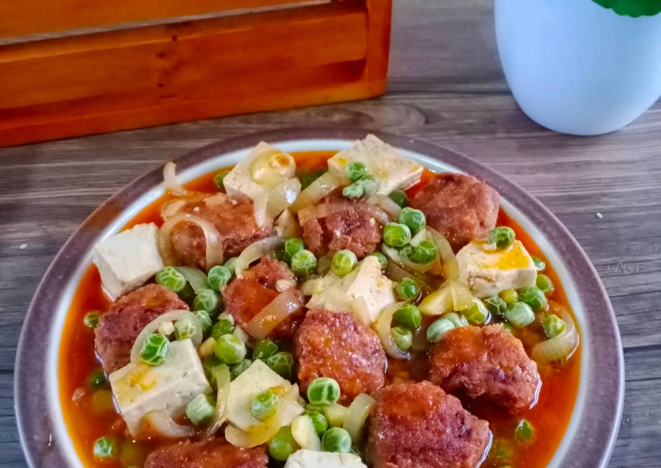 Bola2 daging saos asam manis