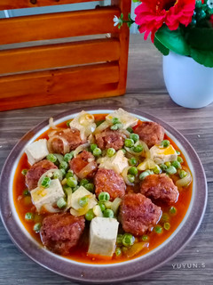 Foto resep Bola2 daging saos asam manis