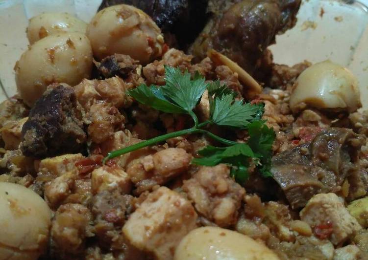 Sambal goreng Telor ati