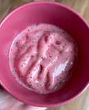 Gelado de Morango e Banana