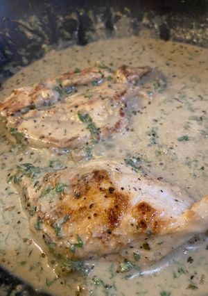 Foto resep Creamy Spinach Parmesan Chicken