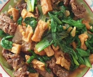 Ini Caranya Tumis daging saus tiram Enak dan Sehat