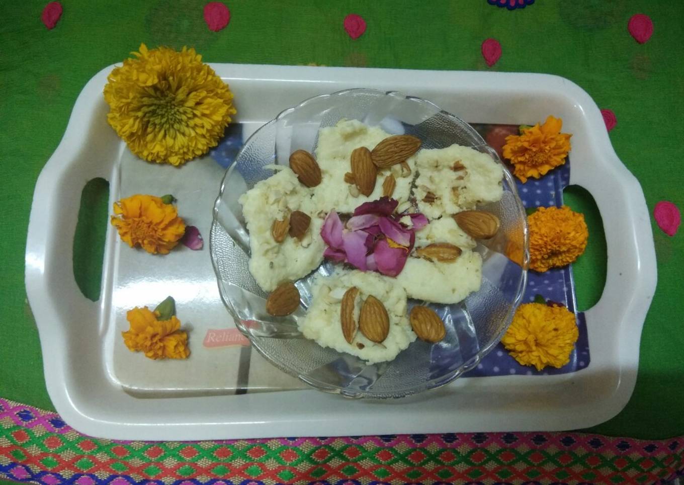 Paneer barfi