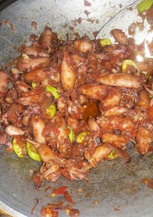 Foto resep Cumi Asin Pete Sambel Bawang