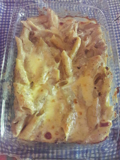 Una foto de Fideos pasta gratinada con atún