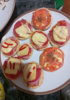Una foto de Mini pizzas