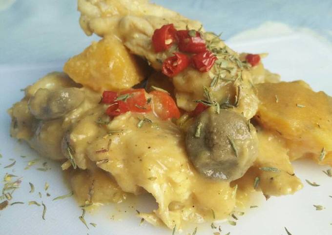 Semur Ayam Selai Kacang Afrika