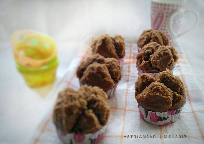Resep Bolu Coklat Kukus Energen (eggless) oleh 🍒Astri Resep Bolu Coklat Kukus Energen (eggless) oleh 🍒Astri