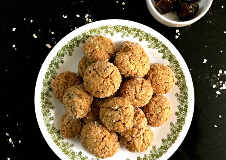 Recipe of Favorite Healthy Oatmeal Date Cookies