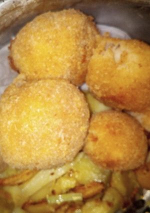 Una foto de Croquetas de papa