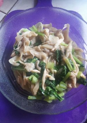 Foto resep Tumis Jamur Sawi