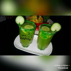 A picture of Cucumber and ginger juice by salma.s.Adam.