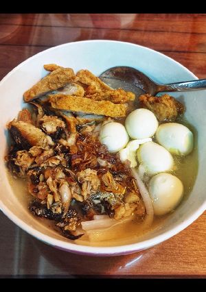 Hình của món Bánh canh cá nục.