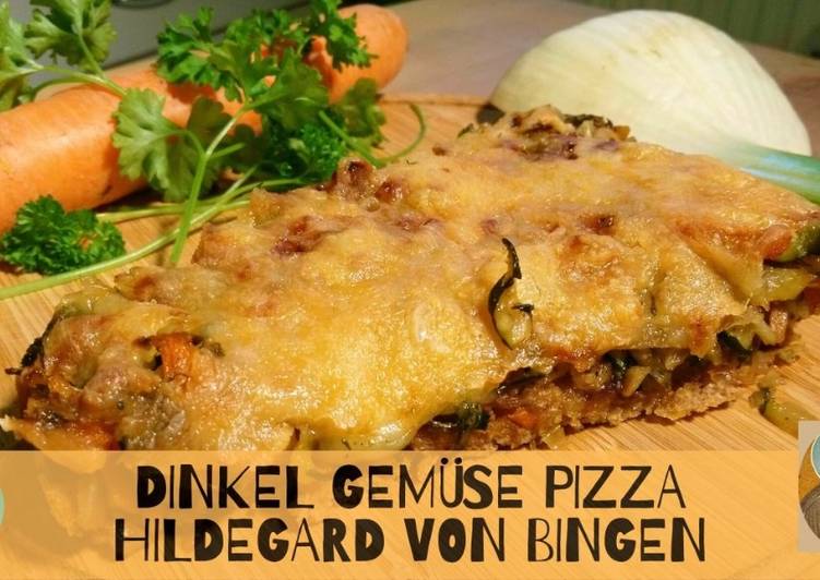Dinkel - Gemüse Pizza - Hildegard von Bingen