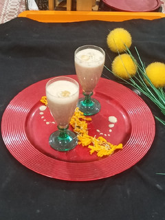 A picture of Ragi smoothie.