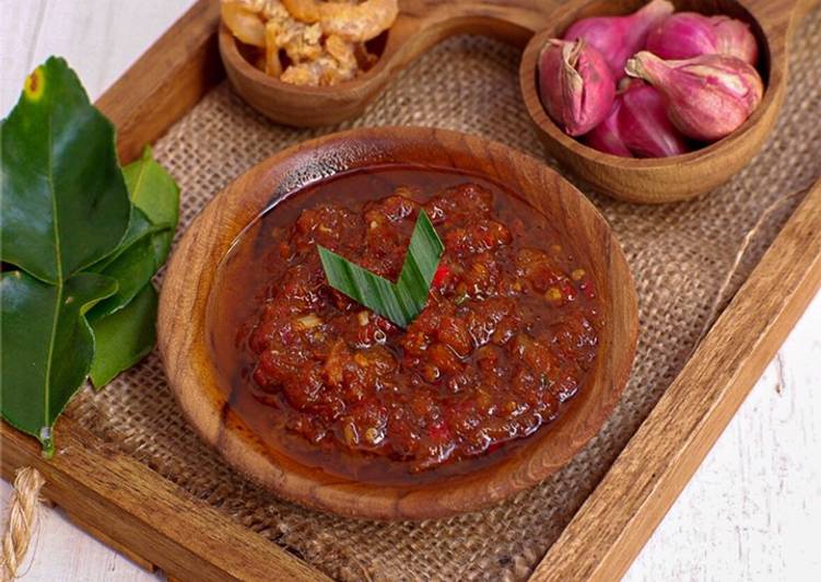 Resep Sambal ebi pedas manis temen nasi #homemadebylita Anti Gagal