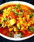 Gujarati Dudhi Chana Dal Curry - Lauki Chana Dal Sabzi