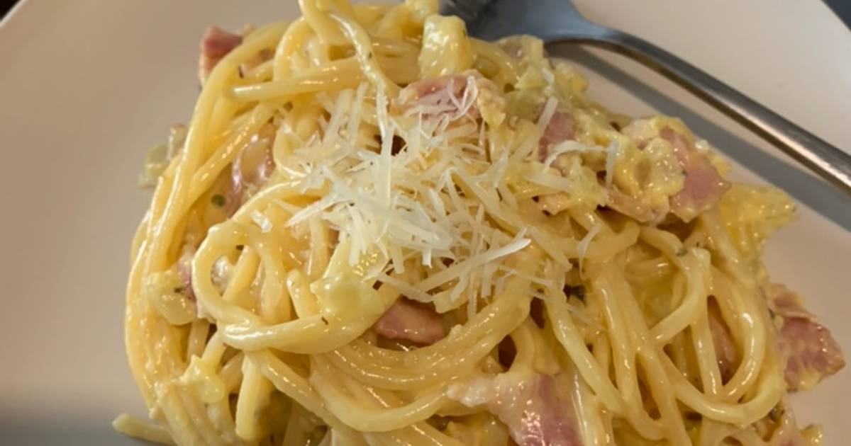 รวมสูตร สปาเก็ตตี้คาโบนาร่า 147 สูตร พร้อมวิธีทำ อร่อยง่าย