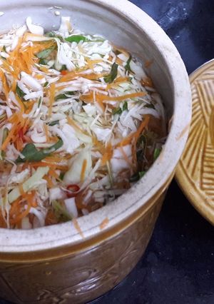 Hình của món Dưa bắp cải muối.