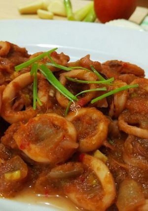 Foto resep Cumi Saus Tomat