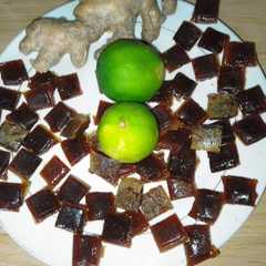 Una foto de Caramelos de jengibre y limón