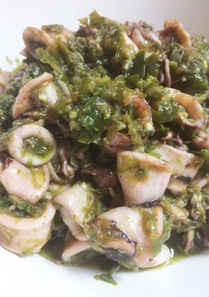 Foto resep 53. Cumi Cabe Hijau
