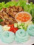 เส้นหมี่หมูย่างตะไคร้