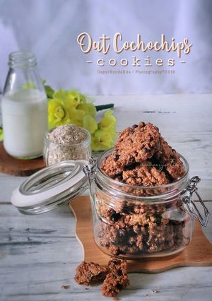 Foto resep Oat Chocochips Cookies