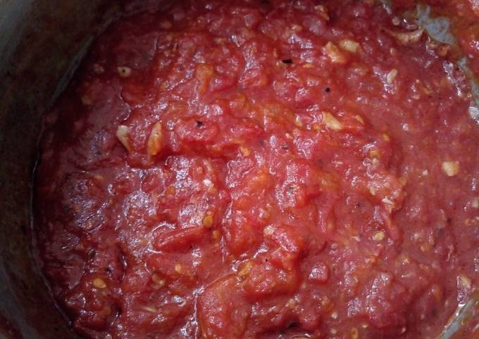 Recipe of Delicious Red Spicy Pizza Sauce