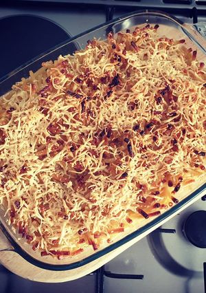 Une photo de Gratin de macaronis