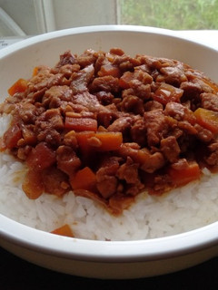 Foto resep MPASI 1+ nasi ayam wortel