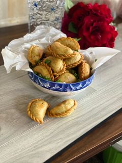 صورة لوصفة سمبوسك بحشوة البطاطا