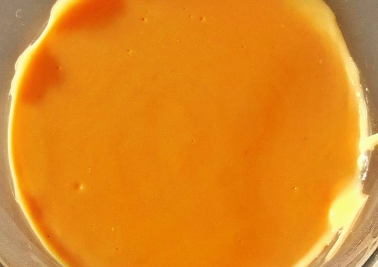 Saus keju ala Richesee 3 bahan