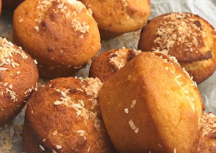 Simple Way to Make Award-winning Coconut muffins 🥥