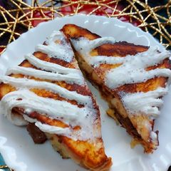 A picture of Chocolate burst cheesy French Toast.