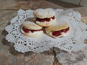 Una foto de donas al horno sin gluten