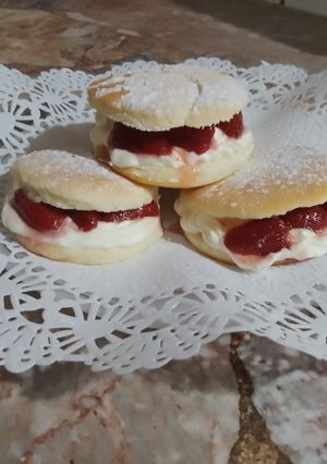 Una foto de Donas rellenas sin TACC