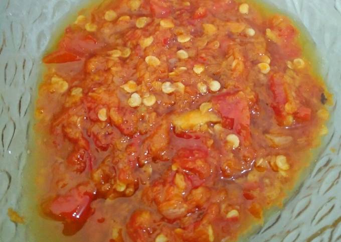 Sambal Bawang Ala Geprek Bensu