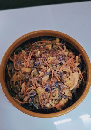 عکسی از دستور سالاد لوبیا و کلم